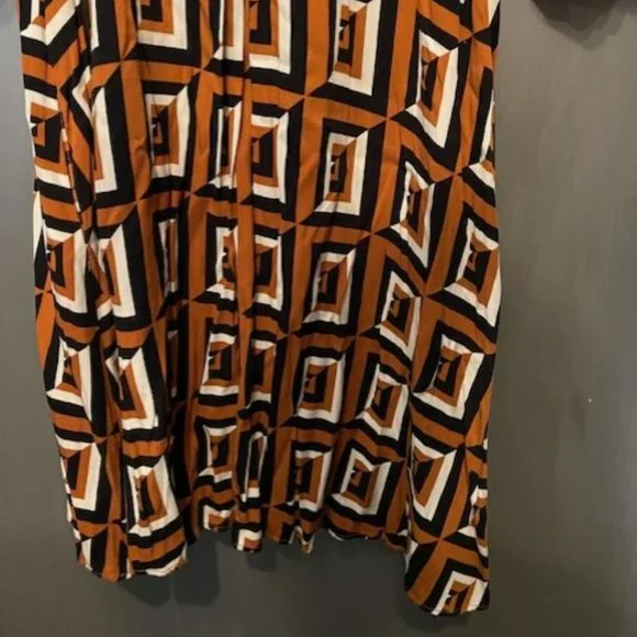 Anthropologie Corey Lynn Calter Meriwether Tunic Dress - Retro geometric print - Picture 10 of 16